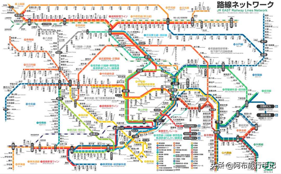 解谜东京都内交通:从下飞机开始,游客就得小心坐错车了