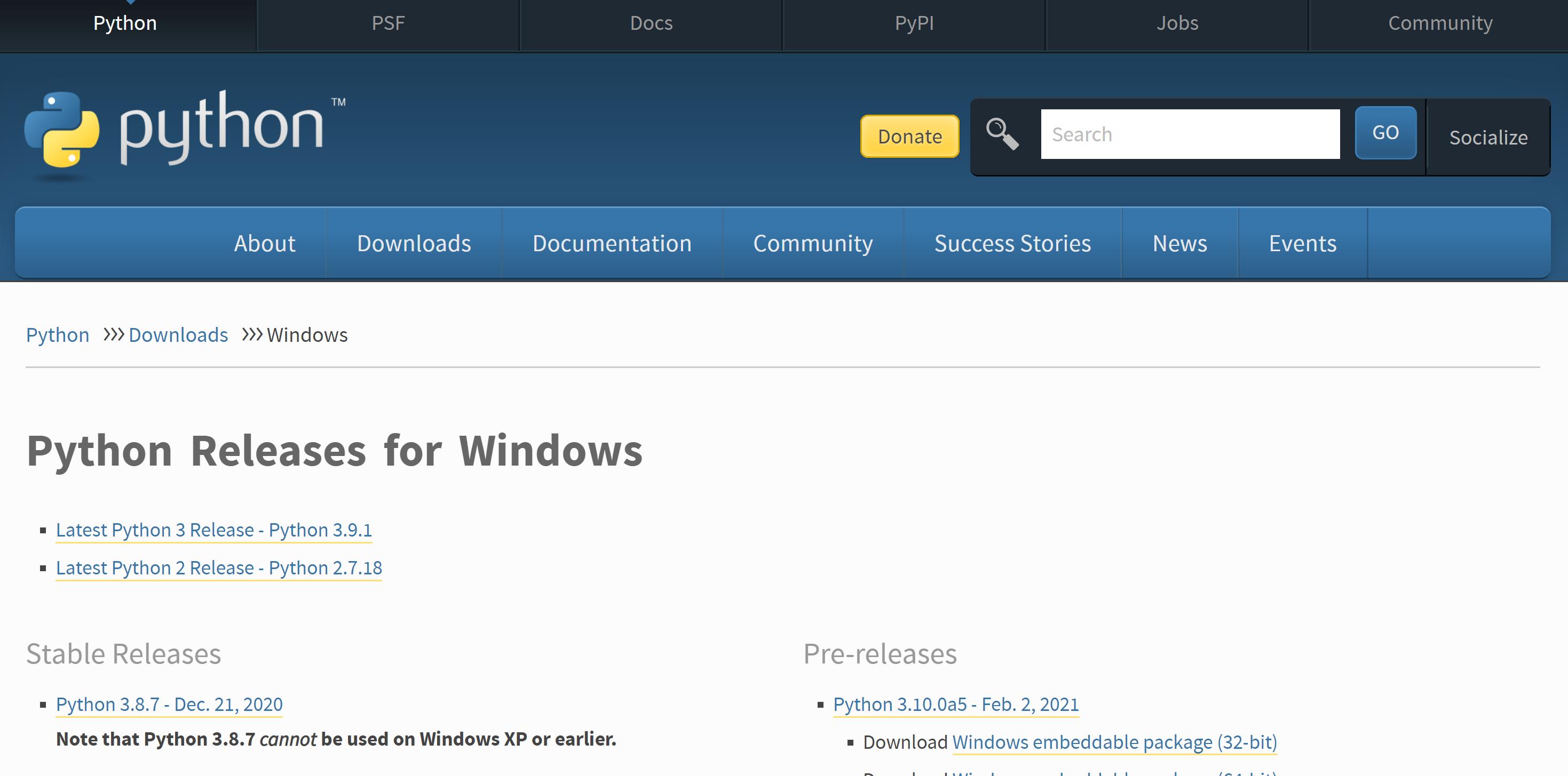 windows系统python,windows下安装python
