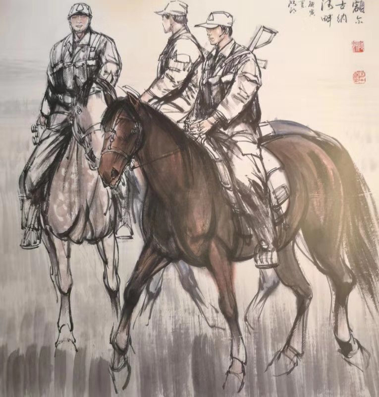 郎军画家作品价格,郎军国画60幅
