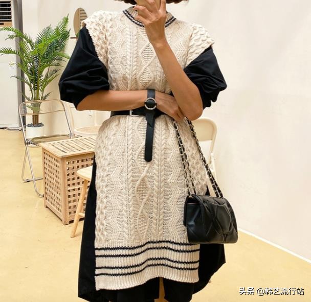 宽松休闲毛衣女韩版慵懒风的编织,又到了编织毛线的季节