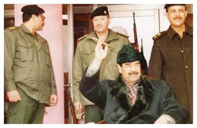 萨达姆乌代库赛逃亡时的汽车,萨达姆的儿子乌代库赛死时的年龄