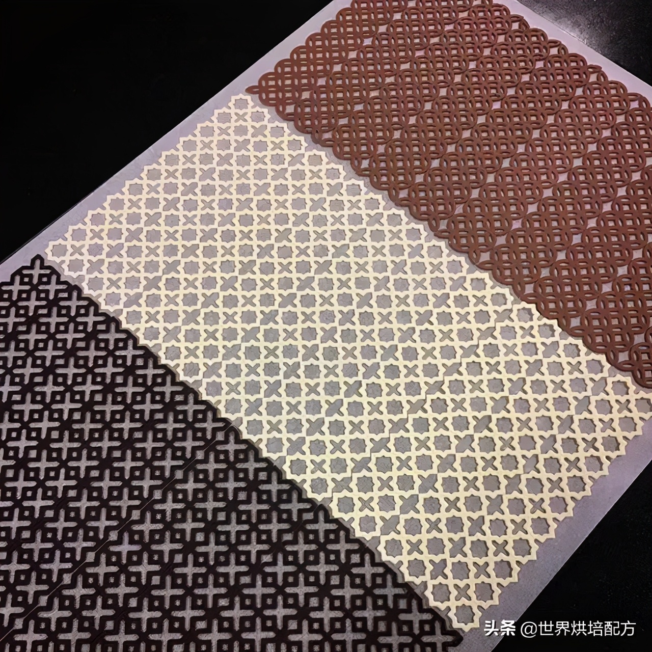 青柠巧克力的“巴塞罗那公寓”,装饰巧克力太牛叉了!学会