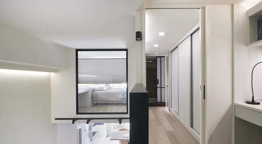 46个平方住六口人,46人住三人间和双人间客房