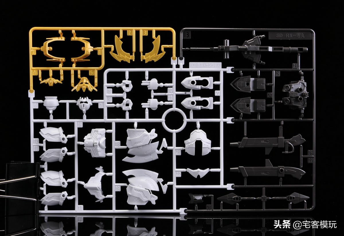 万代零丸高达,78官测rg二号机