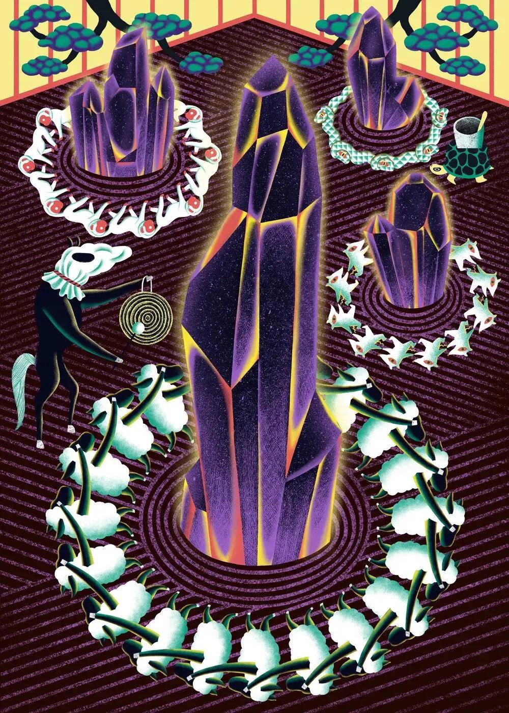 美国纽约视觉艺术学院插画,插画毕业展