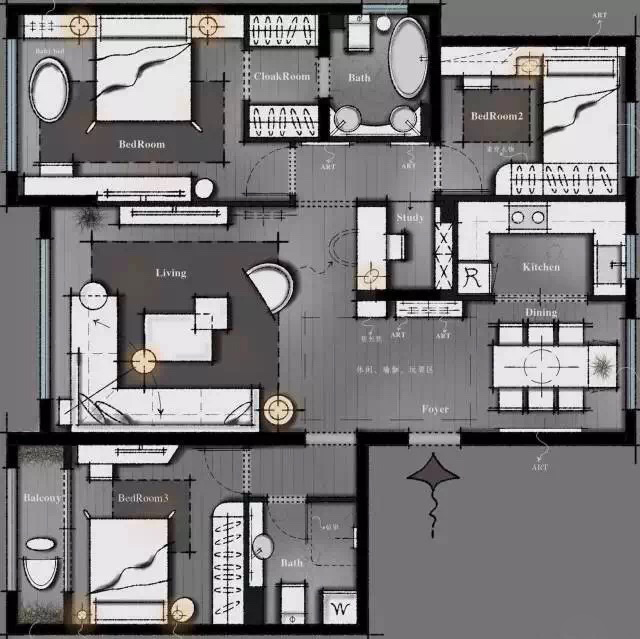 怎样做好一张设计图,如何制作好看的平面图