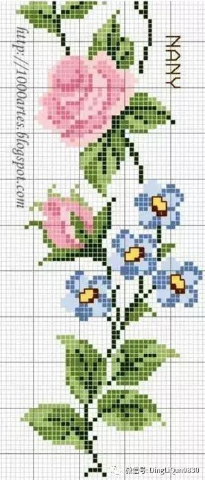 十字绣绣花图纸,十字绣刺绣花图