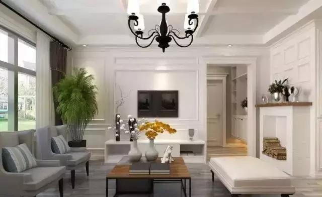 2021电视背景墙简约风格图片,电视背景墙轻奢风格装修效果图