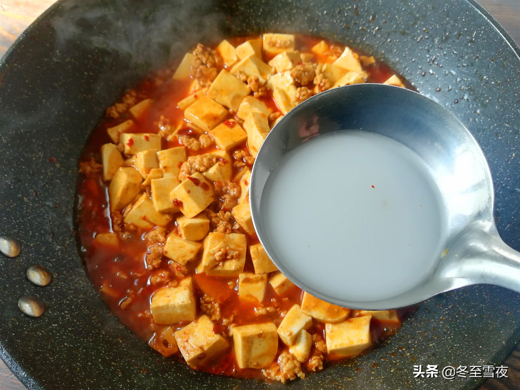 做家常豆腐豆腐怎样切,水煮炸豆腐块怎样让豆腐入味