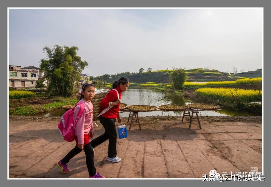 岳池坪滩风景区,行走的风景岳池