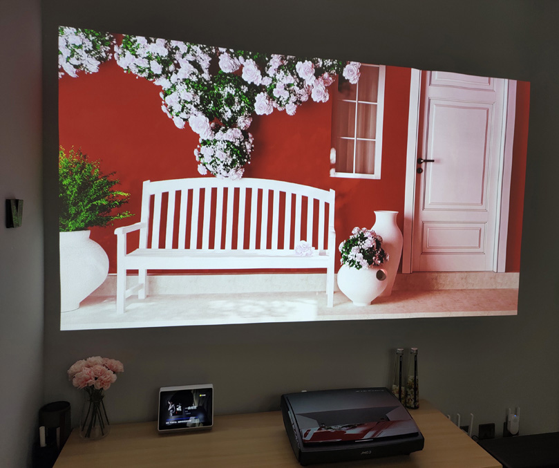 激光电视坚果极米,坚果su4k评测和坚果u1