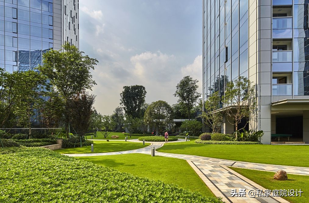 中式庭院石头造景效果图,庭院景观置石技法