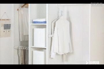 实用衣架设计可以挂很多衣服,家庭最实用的衣架设计