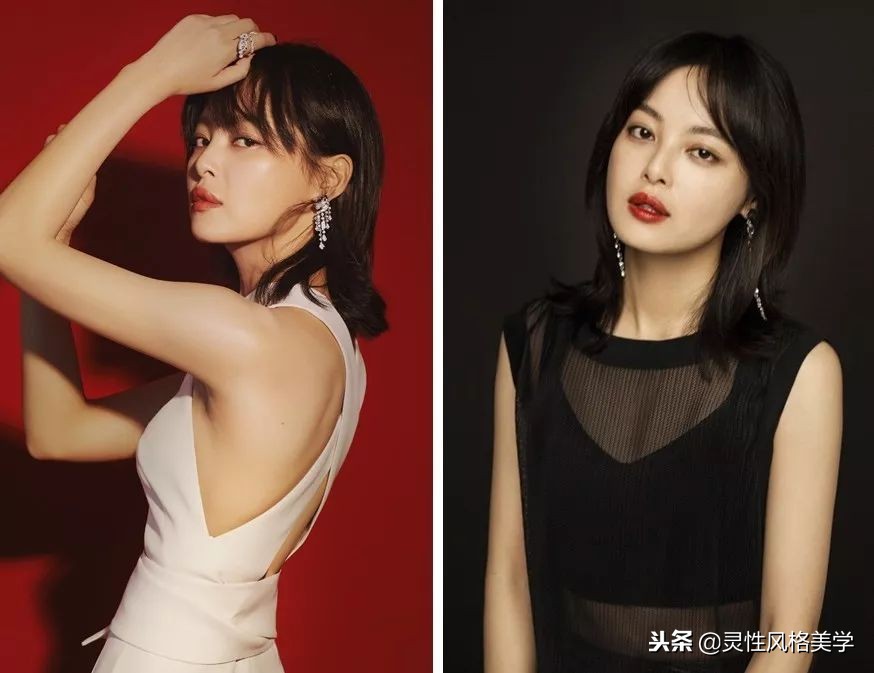 八字刘海锁骨发今年最新款发型,2022流行发型八字刘海减龄锁骨发