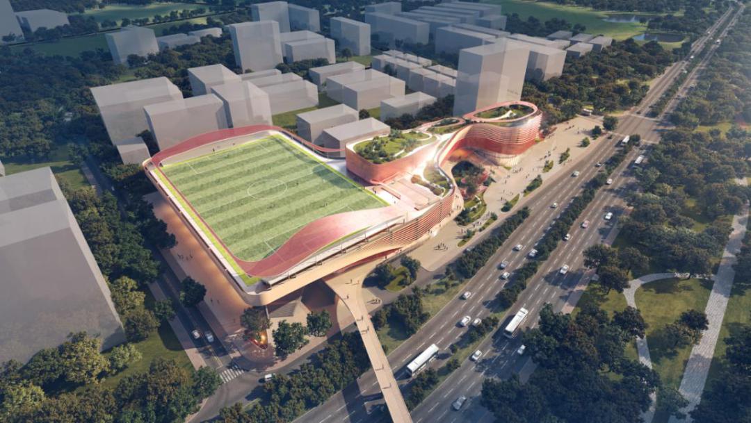 深圳光明文体中心建设,深圳光明文体中心