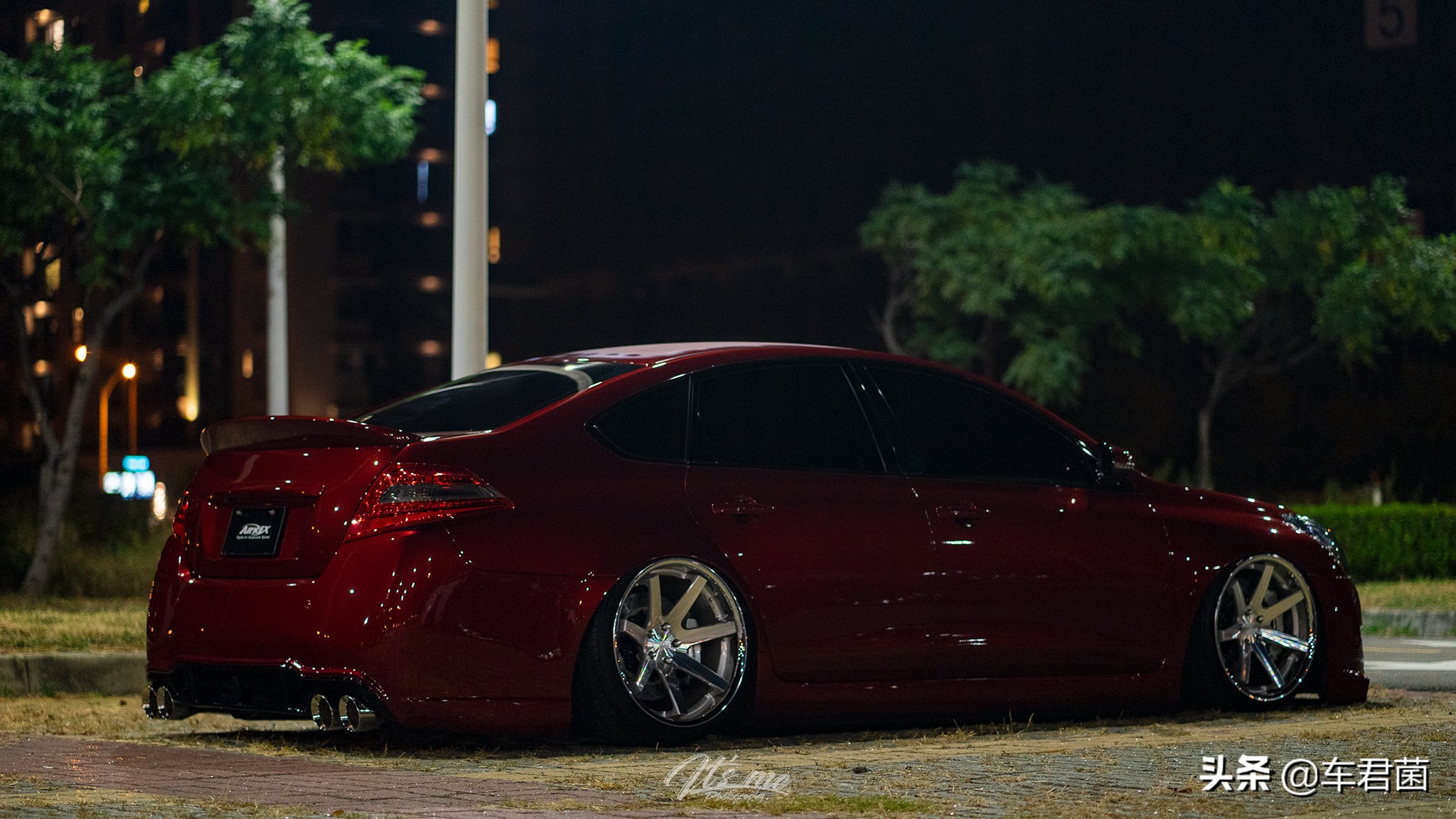 骐达车友台湾版尾灯,日系骐达改装