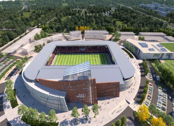 日照国际足球中心是谁建设的,日照国际足球中心训练基地一号场