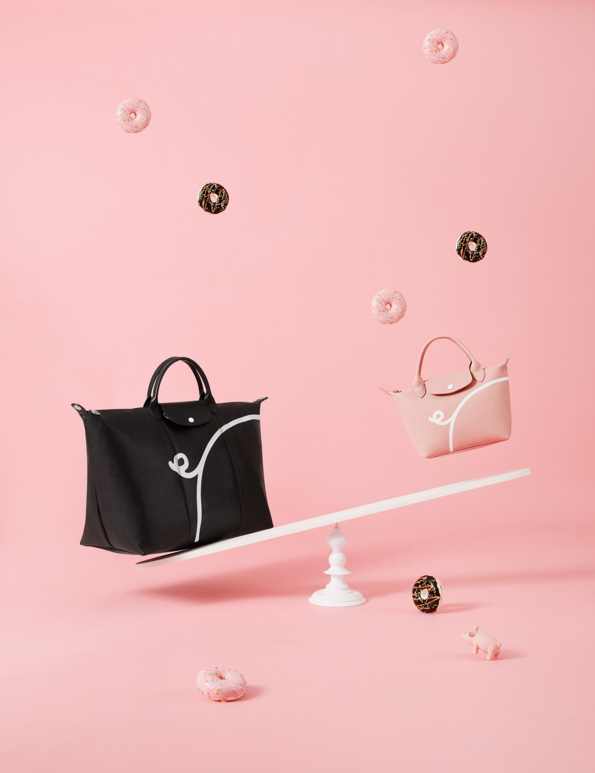 longchamp猪猪包多少钱,longchamp珑骧帆布包价格