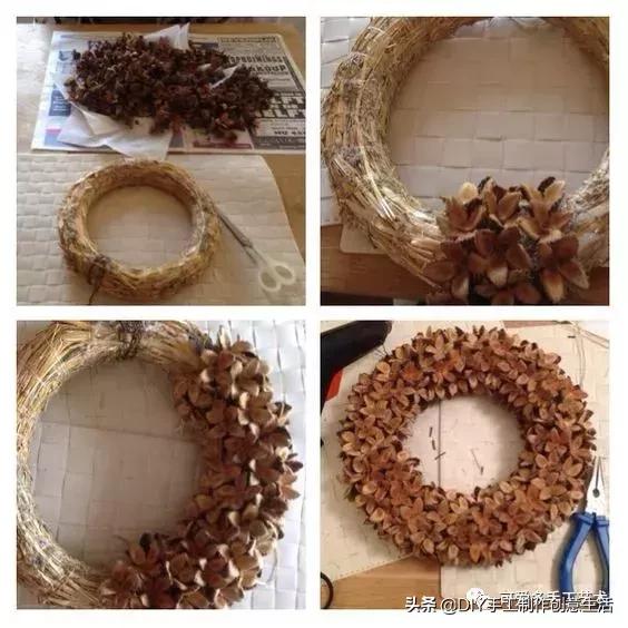 坚果壳吃完不要扔垃圾桶,坚果果壳做手工