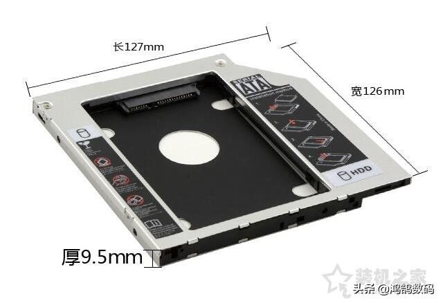 笔记本光驱位加装硬盘如何使用,笔记本电脑光驱改固态硬盘图解