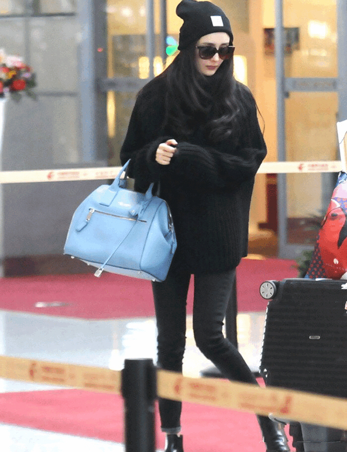 除了杨幂还有谁的穿搭好看,acne爆火牛仔裤