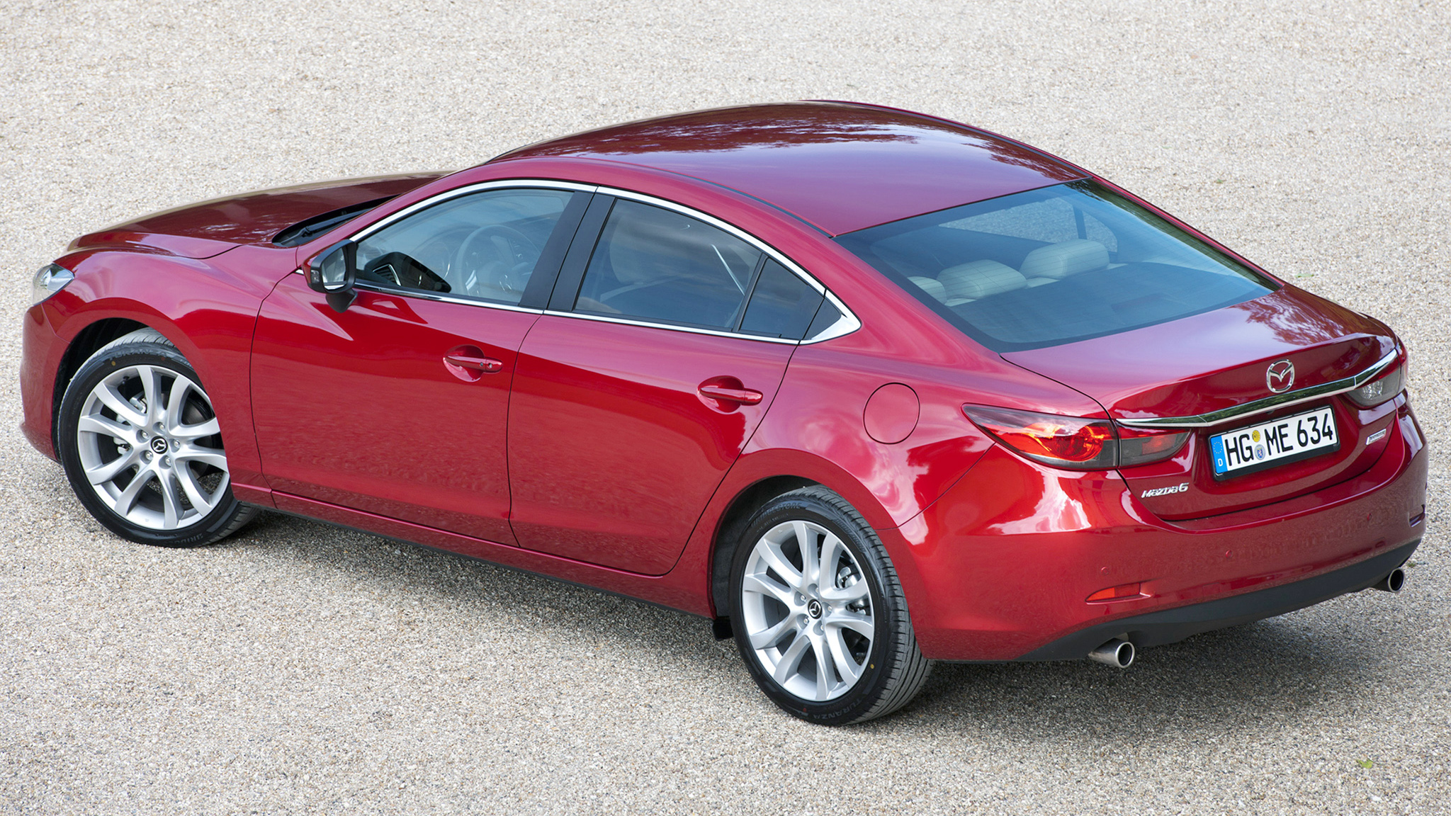 红色马六07款二手多少钱,当年红色马自达6多少钱