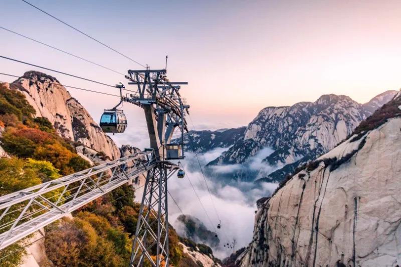 来华山欢喜过元宵上北峰一起乐开怀