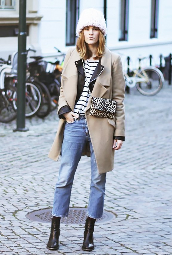 被靴子挑花眼怎么破?一双基础半靴三个组合方式,职场时尚挺简单