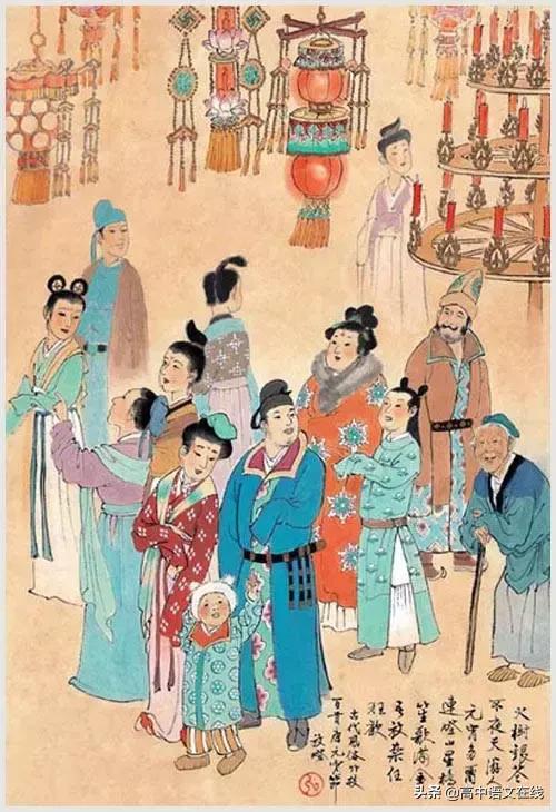 100张风俗图，100首诗词，太美了