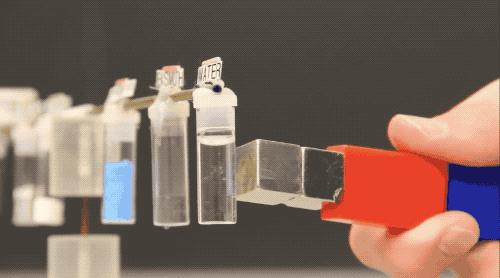 用磁铁吸铁水有什么反应,磁铁吸血液有什么用