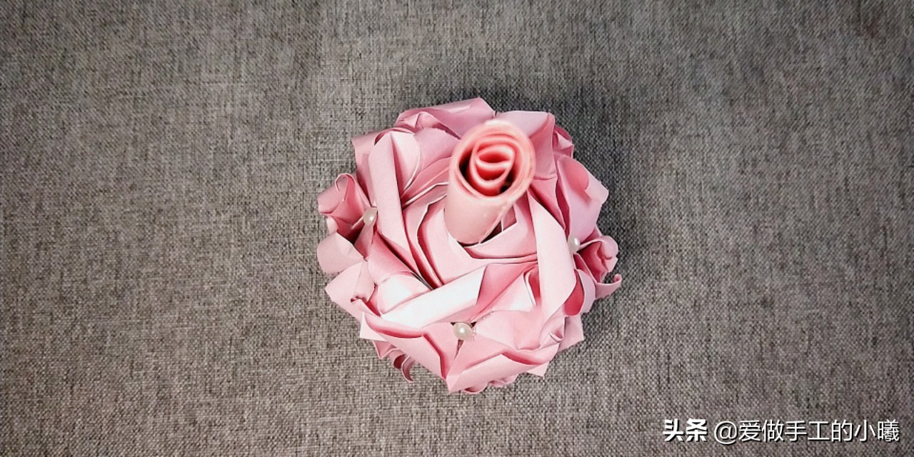 卷心玫瑰花折纸教程图解,玫瑰花折纸教程图解千纸鹤