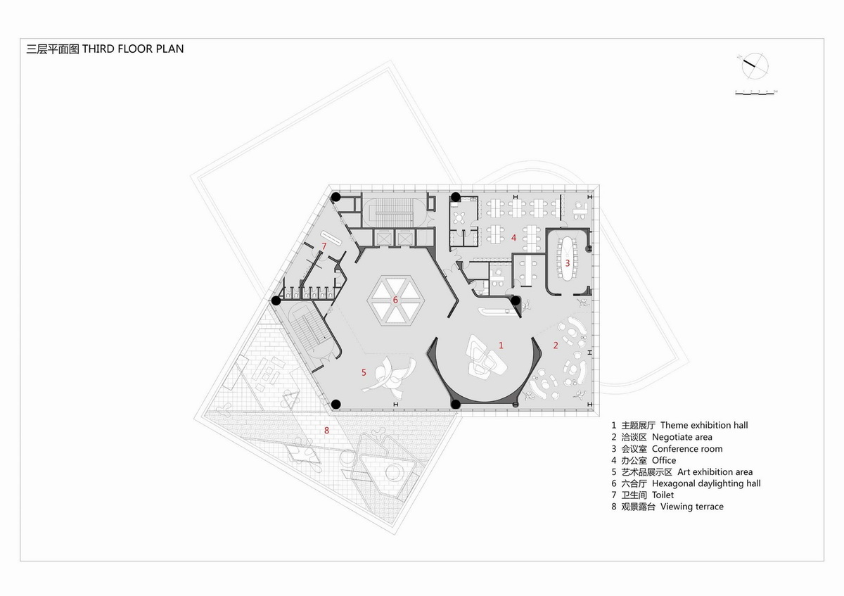 茗软云资料软件:深圳世茂深港国际中心展示馆/水石设计