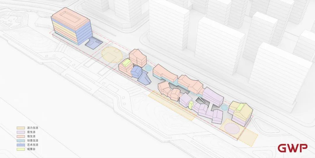 GWP源尚建筑：杭州临安苕溪公园文化休闲商业街｜园冶杯参赛作品