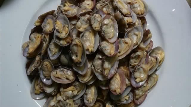 鲜美花蛤即食,好吃美味的花蛤