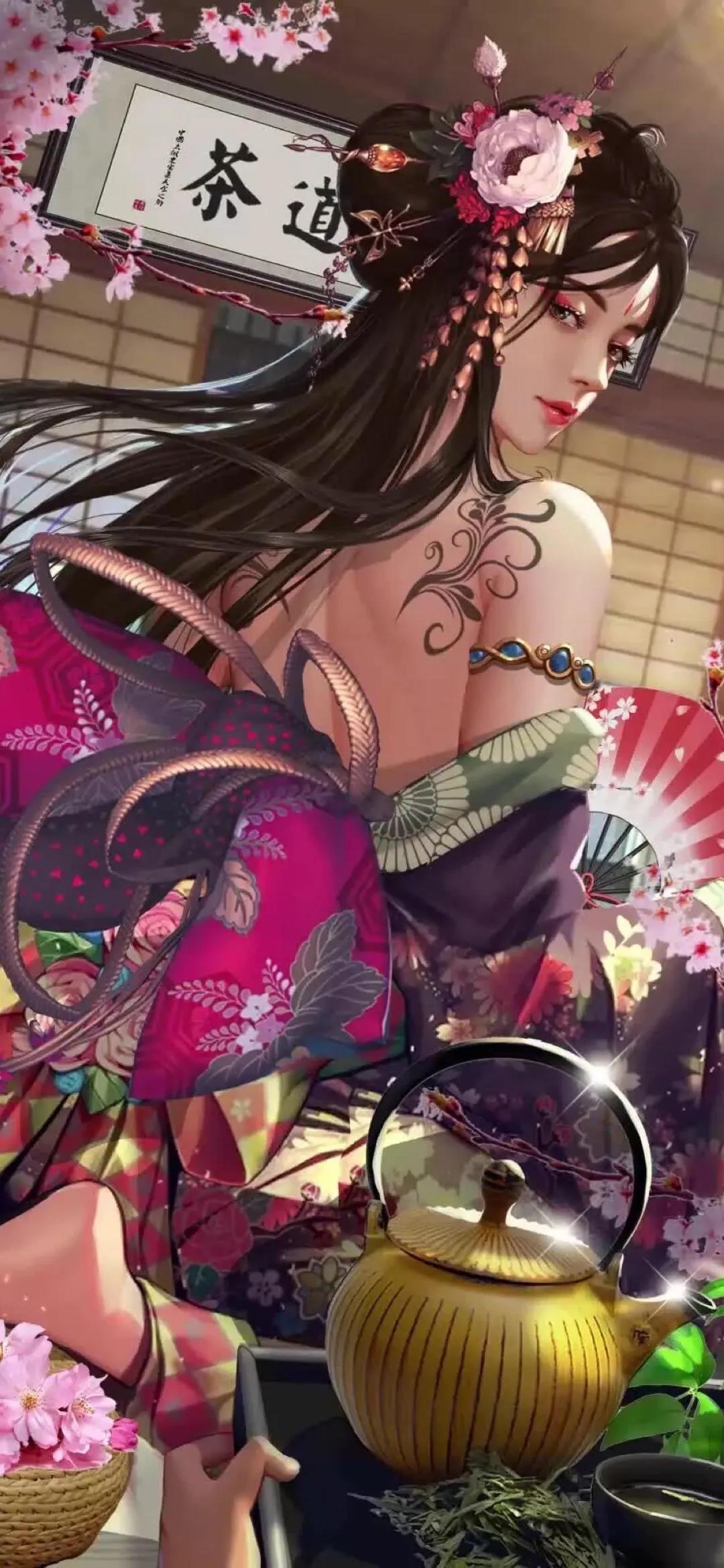 壁纸卡通动漫手机,壁纸动漫油画