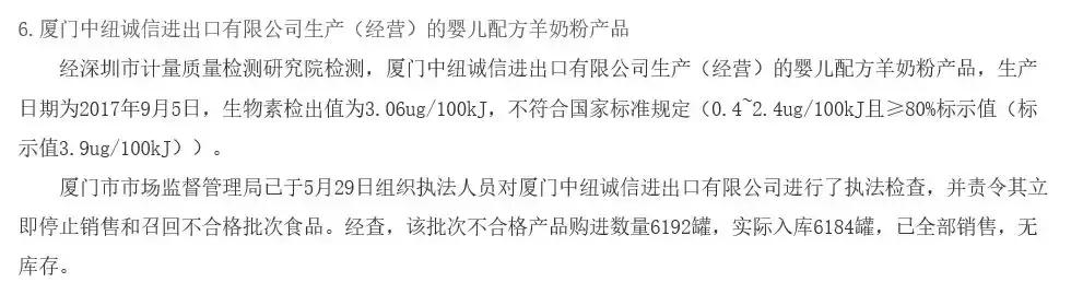 羊奶粉不合格曝光名单,非法不合格羊奶粉新闻
