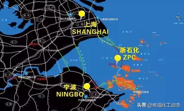 山东裕龙岛炼化一体化项目规划图,最近石炼化落地新项目