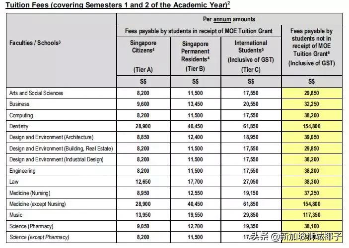 新加坡政府宣布多个新政,新加坡的新政策
