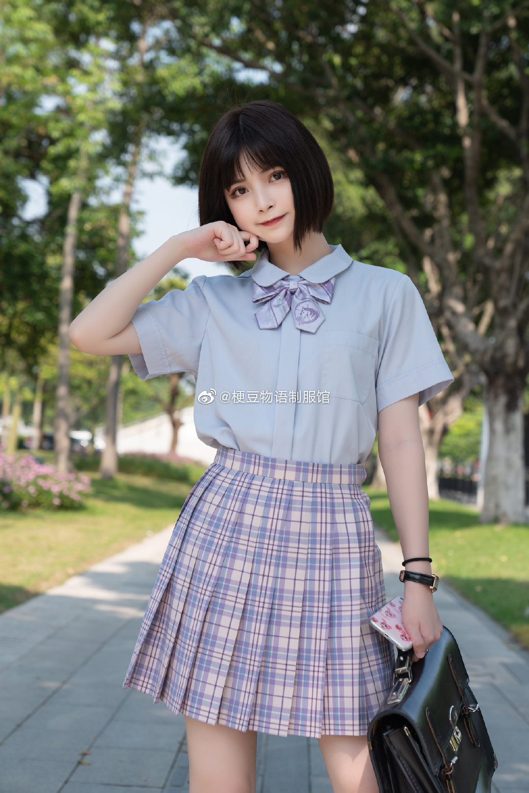 星黛露配紫色jk怎么穿可爱,星黛露新春衣服2019