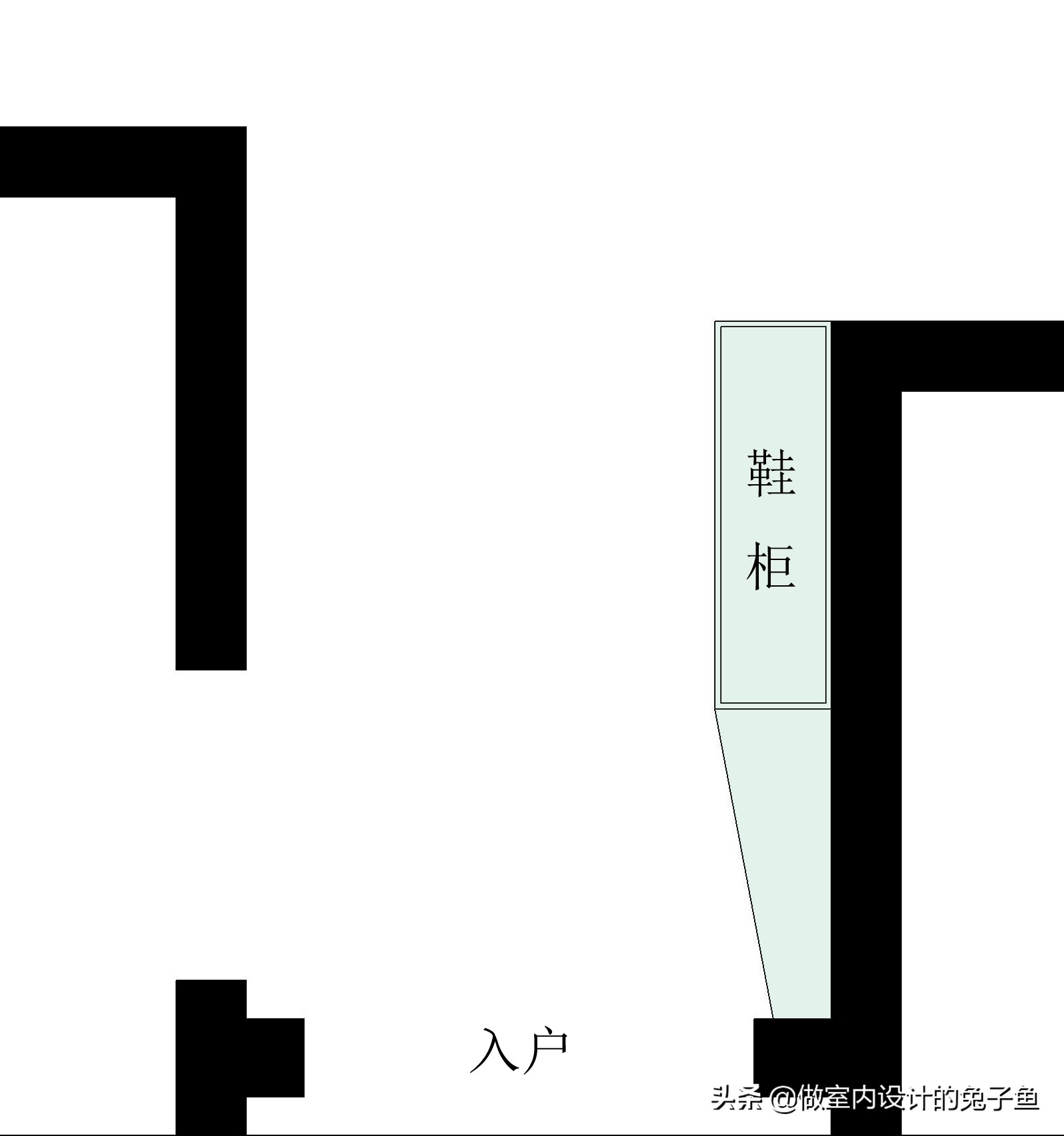 入户两边墙不能砸怎么做鞋柜,两边的墙都不能拆怎样做鞋柜