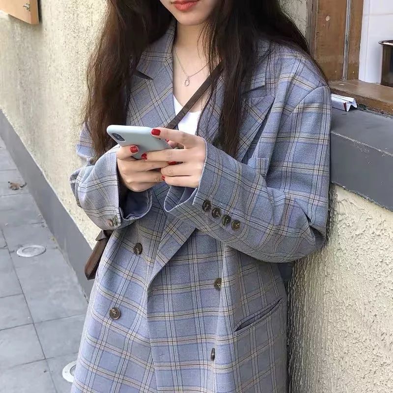 2020冬流行穿搭女西装连衣裙,春季通勤风穿搭连衣裙