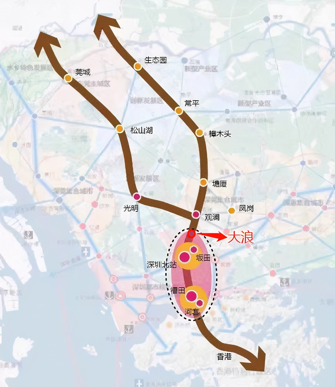 史上最猛土拍后,大浪强势杀出,晋级深圳中轴中心