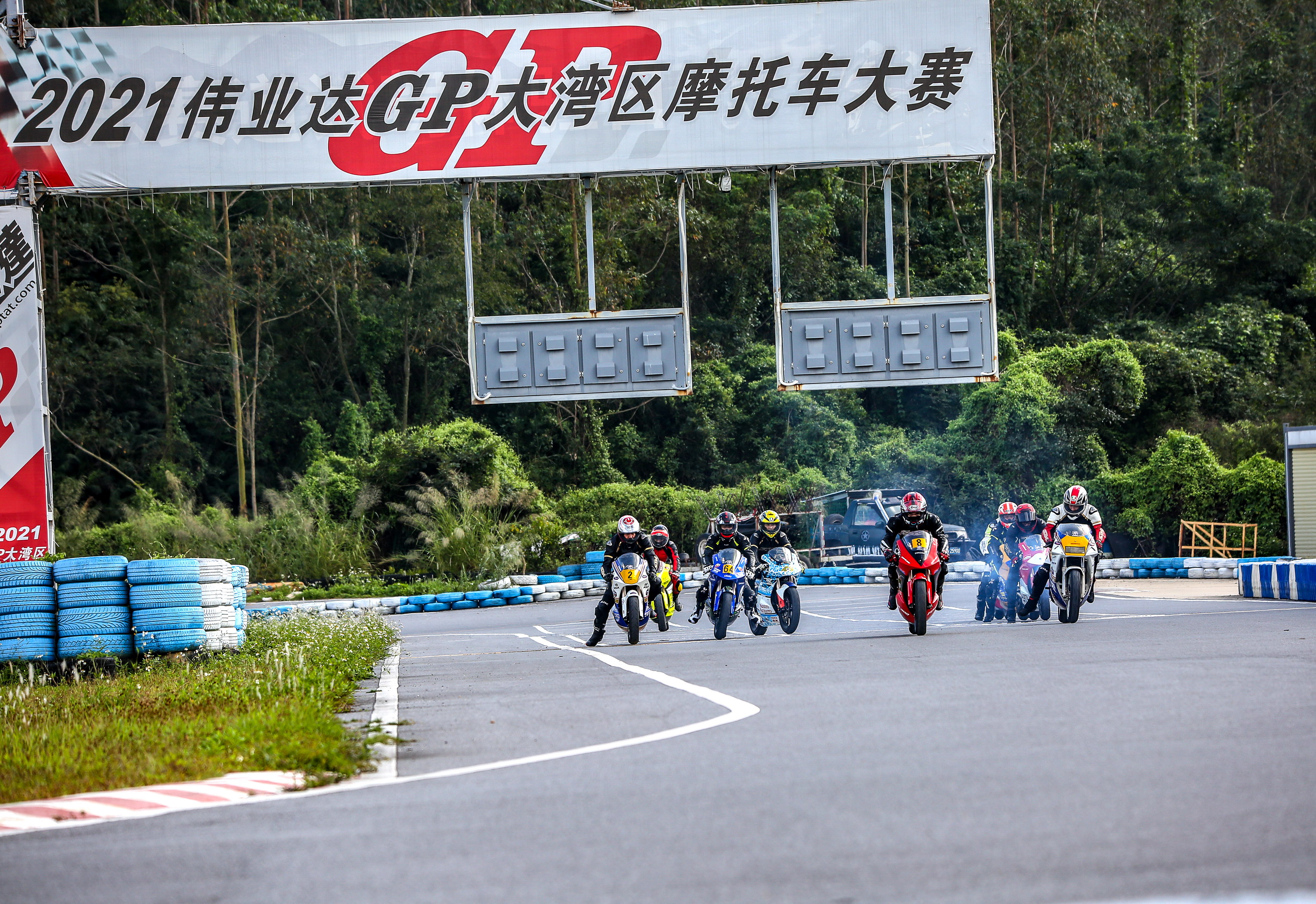 大河马赛车场试车,大河马赛车场摩托车比赛