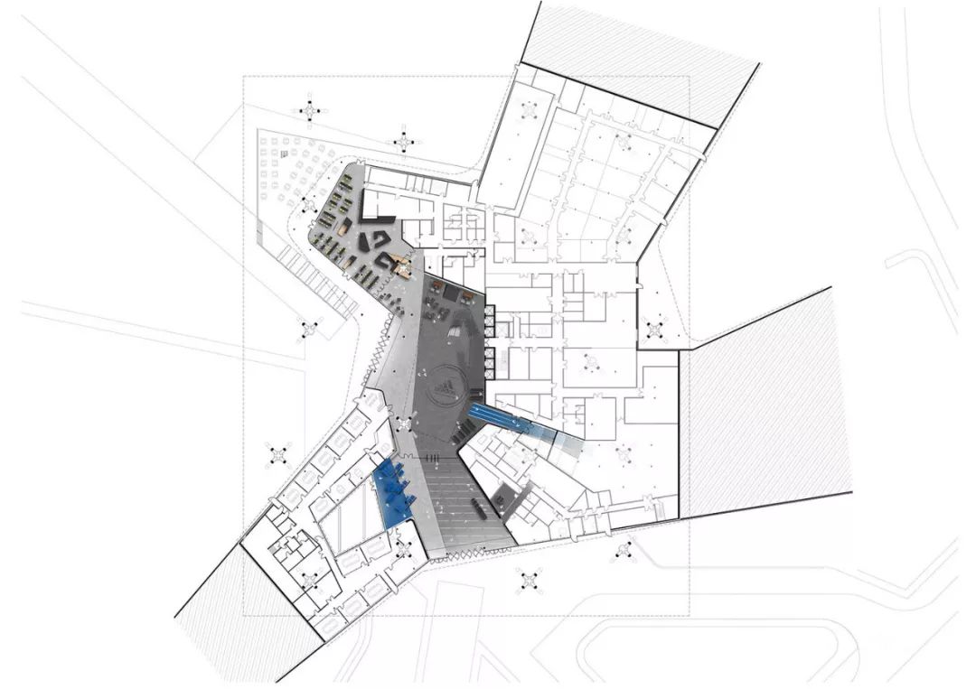 adidas总部航拍,adidas官方总部