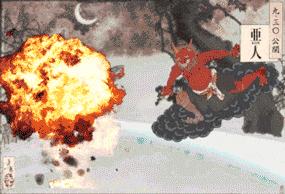 设计稿作品动态展示,浮世绘设计图素材