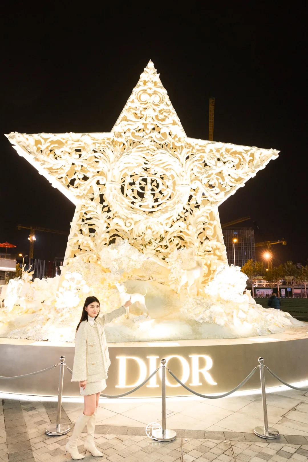 christiandiorcouture前滩太古里店,dior圣诞树前滩太古里