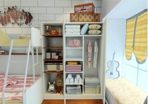 全友衣柜设计效果图大全,全友衣柜内部结构怎么设计最实用