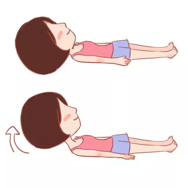 月子里收腹运动图解,产后亲子运动训练