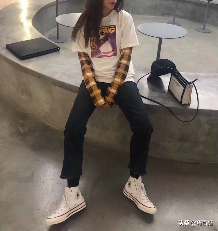 匡威各种色系穿搭,匡威1972s图片