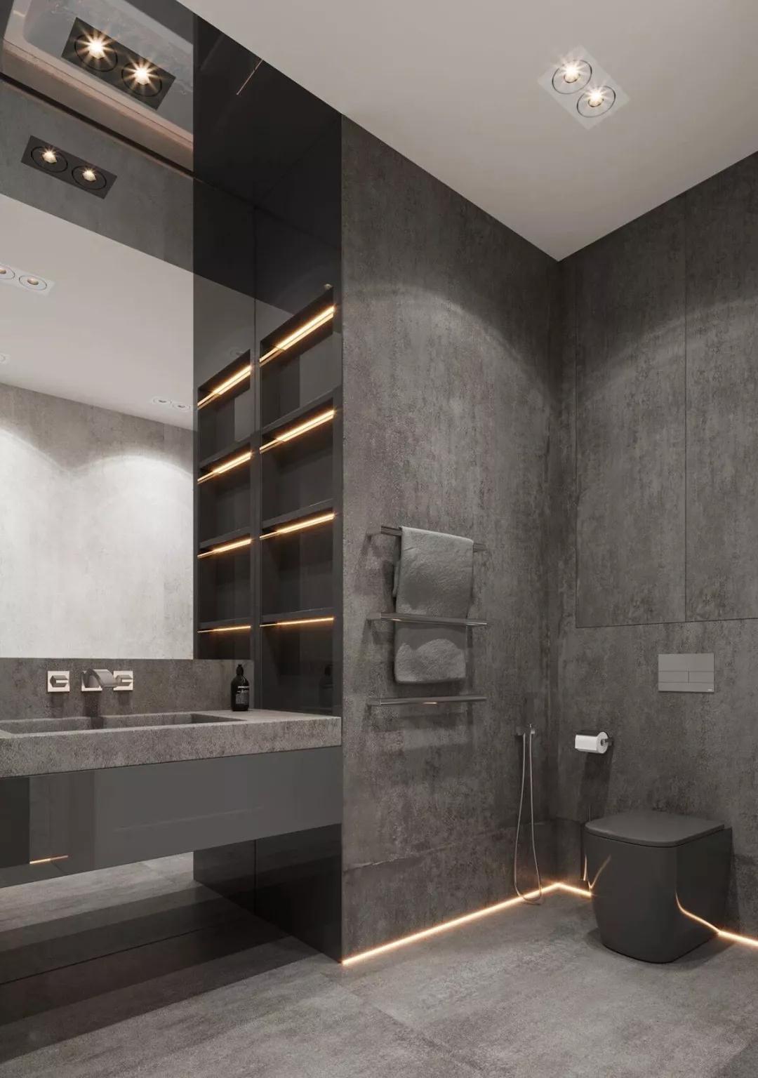 极简艺术洗漱台,极简风格的洗漱台